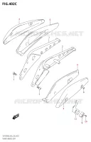 FRAME HANDLE GRIP (VZR1800BZ:L8:E28) for Suzuki BOULEVARD 1800 2018