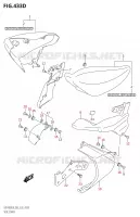 REAR FAIRING (VZR1800BZ:L8:E33) for Suzuki BOULEVARD 1800 2018