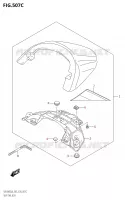 SEAT COWL (VZR1800BZ:L8:E03) for Suzuki BOULEVARD 1800 2018