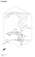 SEAT COWL (VZR1800BZ:L8:E28) for Suzuki BOULEVARD 1800 2018
