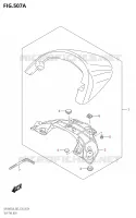SEAT COWL (VZR1800:L8:E28) for Suzuki BOULEVARD 1800 2018