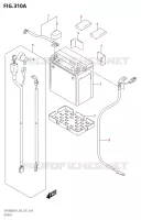 BATTERY for Suzuki BOULEVARD 1800 2021