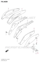 FRAME HANDLE GRIP for Suzuki BOULEVARD 1800 2021