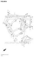 FRAME for Suzuki BOULEVARD 1800 2021