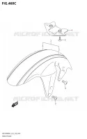 FRONT FENDER (SEE NOTE 1) for Suzuki BOULEVARD 1800 2021