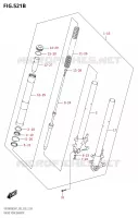 FRONT FORK for Suzuki BOULEVARD 1800 2021