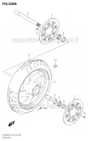 FRONT WHEEL for Suzuki BOULEVARD 1800 2021