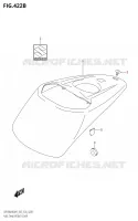 FUEL TANK FRONT COVER for Suzuki BOULEVARD 1800 2021