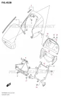 HEADLIGHT FAIRING (SEE NOTE 1) for Suzuki BOULEVARD 1800 2021