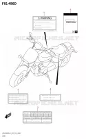 LABEL (E03) for Suzuki BOULEVARD 1800 2021