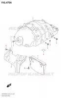 REAR FENDER MOUNT for Suzuki BOULEVARD 1800 2021