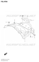 REAR MUDGUARD for Suzuki BOULEVARD 1800 2021