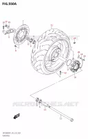 REAR WHEEL for Suzuki BOULEVARD 1800 2021