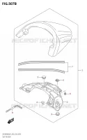 SEAT COWL (SEE NOTE 1) for Suzuki BOULEVARD 1800 2021