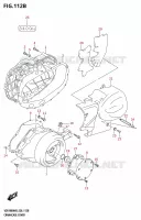 CRANKCASE COVER (VZR1800BZ) for Suzuki BOULEVARD 1800 2025