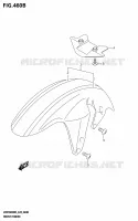 FRONT FENDER (VZR1800BZ) for Suzuki BOULEVARD 1800 2025