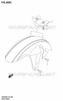 FRONT FENDER (VZR1800BZ) for Suzuki BOULEVARD 1800 2025