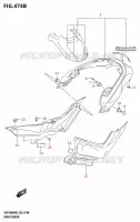 REAR FENDER (VZR1800BZ) for Suzuki BOULEVARD 1800 2025
