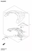 SEAT TAIL BOX (VZR1800BZ) for Suzuki BOULEVARD 1800 2025