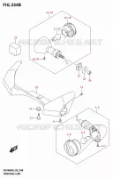 TURNSIGNAL LAMP (VZR1800) for Suzuki BOULEVARD 1800 2025