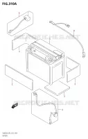 BATTERY for Suzuki BOULEVARD 800 2018