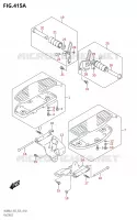 FOOTREST for Suzuki BOULEVARD 800 2018
