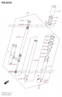 FRONT FORK for Suzuki BOULEVARD 800 2018