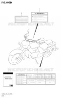 LABEL (VL800T:L8:E03) for Suzuki BOULEVARD 800 2018