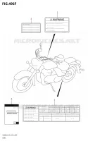 LABEL (VL800T:L8:E33) for Suzuki BOULEVARD 800 2018