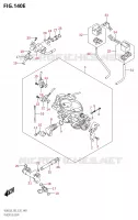 THROTTLE BODY (VL800T:L8:E28) for Suzuki BOULEVARD 800 2018