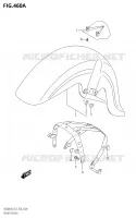 FRONT FENDER (VL800) for Suzuki BOULEVARD 800 2020