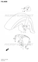 FRONT FENDER (VL800T) for Suzuki BOULEVARD 800 2020