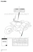 LABEL (VL800:E28) for Suzuki BOULEVARD 800 2020