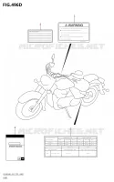 LABEL (VL800T:E03,E33) for Suzuki BOULEVARD 800 2020