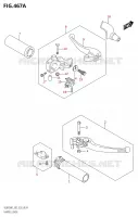 LEVERS   HANDGRIPS for Suzuki BOULEVARD 800 2020
