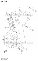 SHOCK ABSORBER LINKAGE for Suzuki BOULEVARD 800 2020