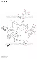 SWINGARM for Suzuki BOULEVARD 800 2020