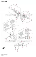 FOOTREST for Suzuki BOULEVARD 800 2023