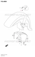 FRONT FENDER (VL800) for Suzuki BOULEVARD 800 2023