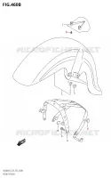 FRONT FENDER (VL800T) for Suzuki BOULEVARD 800 2023