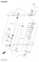 FRONT FORK for Suzuki BOULEVARD 800 2023