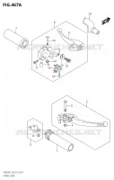LEVERS   HANDGRIPS for Suzuki BOULEVARD 800 2023