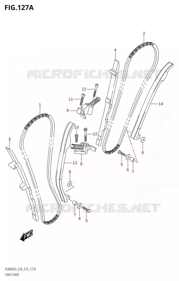 TIMING Suzuki MOTO 800 BOULEVARD 2023  VL800 2023 M3 (E28)