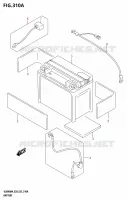 BATTERY (E33) for Suzuki BOULEVARD 800 2024