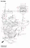CYLINDER HEAD (REAR) for Suzuki BOULEVARD 800 2024