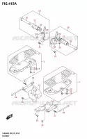 FOOTREST for Suzuki BOULEVARD 800 2024