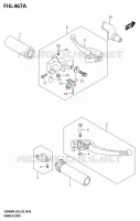 LEVERS   HANDGRIPS for Suzuki BOULEVARD 800 2024