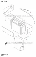 BATTERY (E28) for Suzuki BOULEVARD 800 2025
