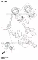 CRANKSHAFT for Suzuki BOULEVARD 800 2025