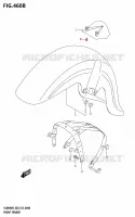 FRONT FENDER (VL800) for Suzuki BOULEVARD 800 2025